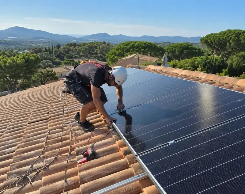Installateur panneaux solaires Técou — pose photovoltaïque sur toiture